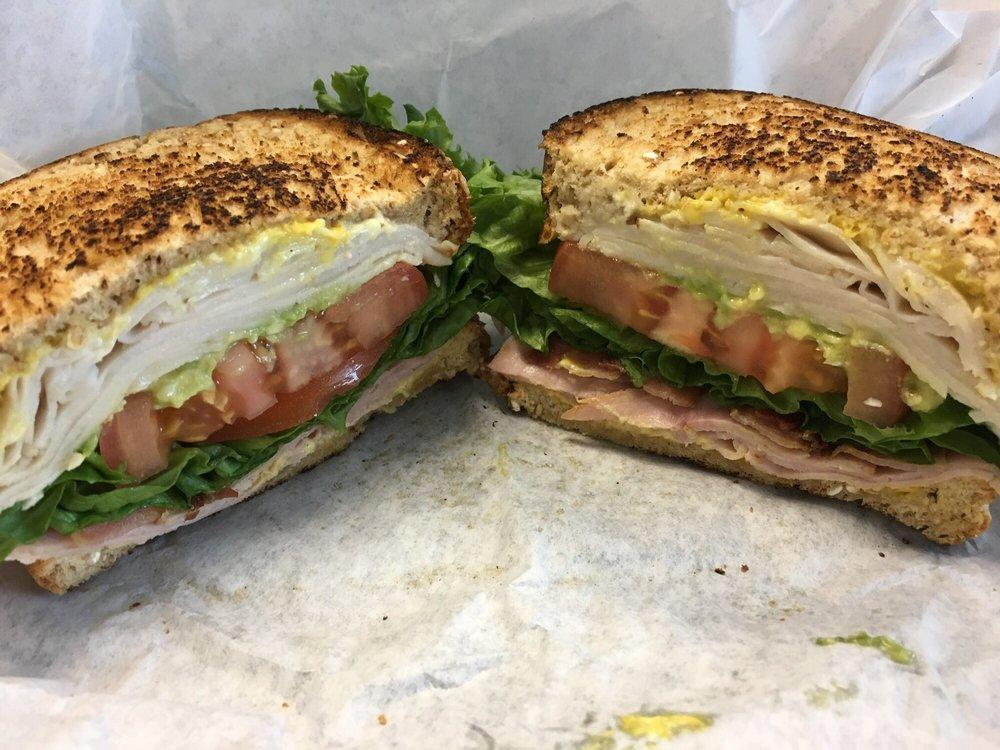 Club Sandwich · Bacon, Turkey, Ham, Lettuce, Tomato and Avocado.