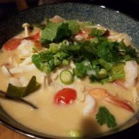 Shrimp Tom Yum Noodle Soup · 