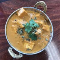 Paneer Tikka Masala · Homemade cottage cheese cooked in a tomato and onion sauce. 16 Oz