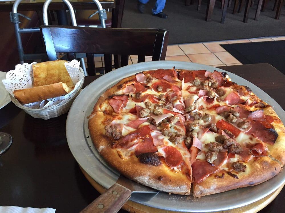 Meat Lover's Pizza · Pepperoni, sausage, ham, salami and Canadian bacon.