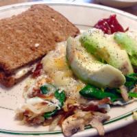 Egg White Veggie Omelet · 