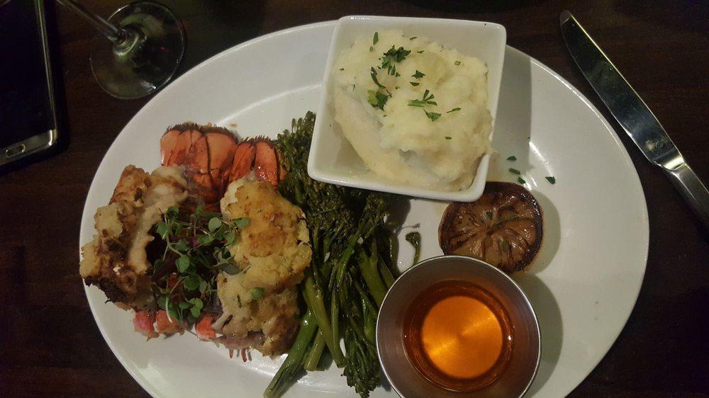 Crab Stuffed Lobster Tails · 