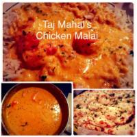 Chicken Malai · All white meal marinated in yogurt. Herbs and spices. Cooked with coconut and creamy sauce a...