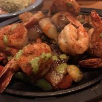 Shrimp Fajita Plate · 