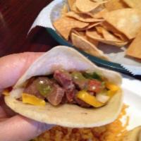 Gorditas · Your choice of any meat.