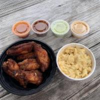 Smoke Wings Combo · Served with 1 small side.