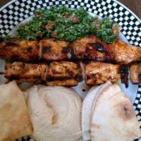 Shish Tawook Platter · 