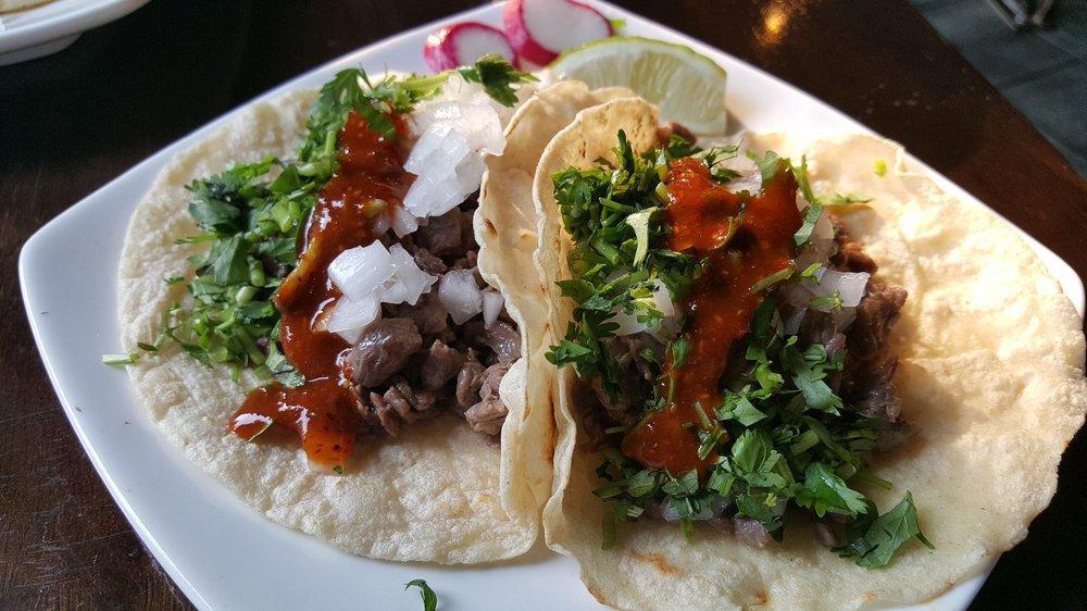 Carne Asada · Thinly sliced beef steak. Served with rice, black beans, pico de gallo and tortillas.