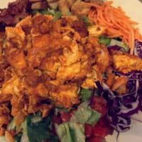 Grilled Buffalo Chicken Salad · 