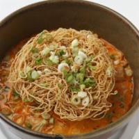 Chiang Mai Noodle · Northern style chicken curry broth with egg noodles