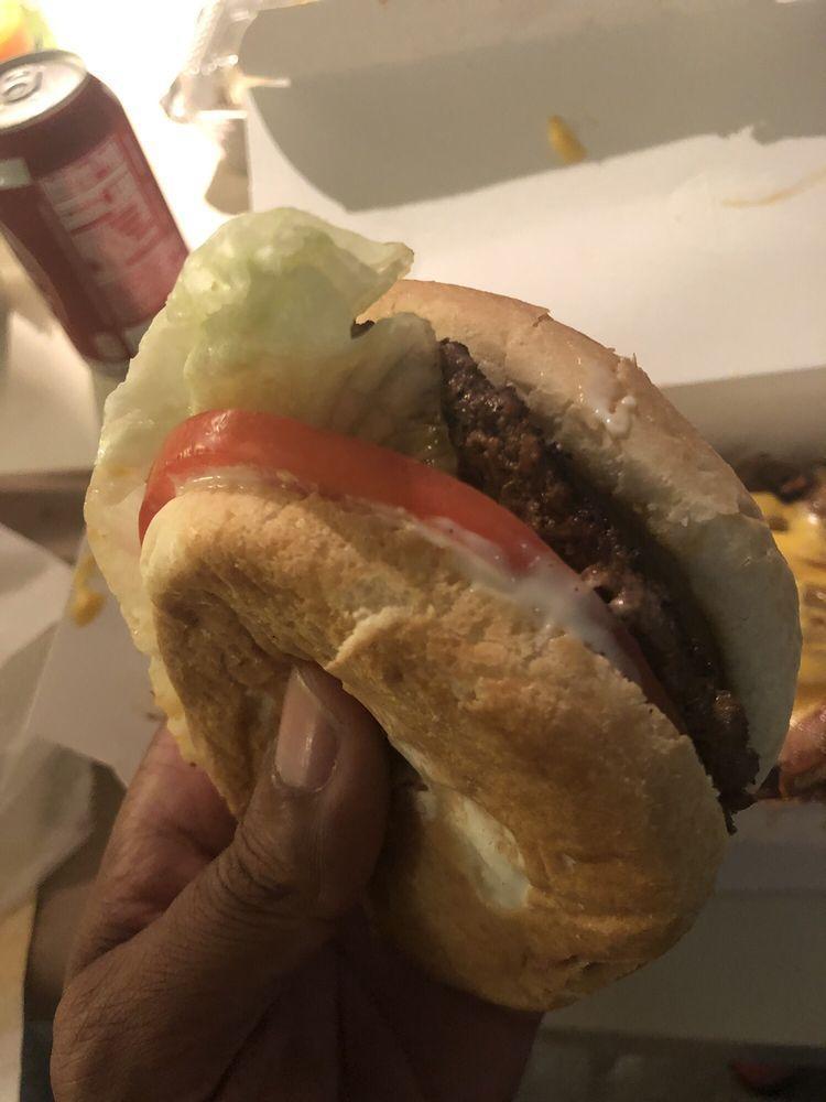 Cajun Fire Burger · 