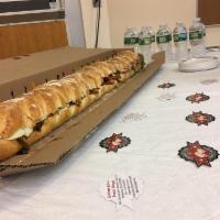 Anthony and Son Panini · Chicken cutlet, fresh mozzarella, grilled eggplant, roasted peppers with balsamic vinaigrett...