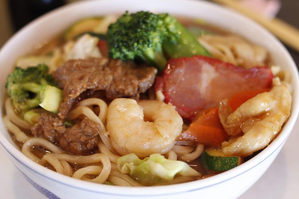 Combination Noodle Soup · Savory light broth with noodles. 