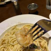 Truffle Seafood Pasta · 