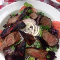 Steak Portobello Salad · 