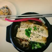 Tofu Udon Soup · 