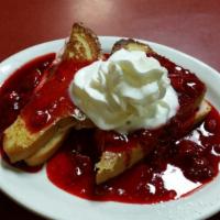 Strawberry Cheesecake French Toast · 