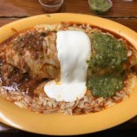 Burrito Mojado (a Big One) Only · 