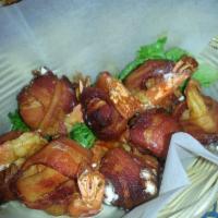 Bacon Wrapped Stuffed Shrimp · 