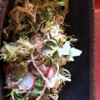 Crispy Pig Ear Salad · 