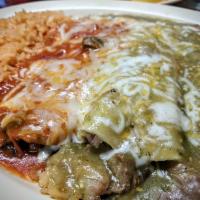 2 Chile Rellenos Lunch Special · 