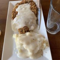 Chicken Fried Steak · Hand-breaded in house and covered in cream gravy.