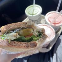 Roasted Veggie Sandwich · 