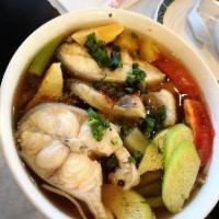 Sweet and Sour Catfish Soup · 