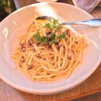 Bucatini Carbonara Tiramisu · 