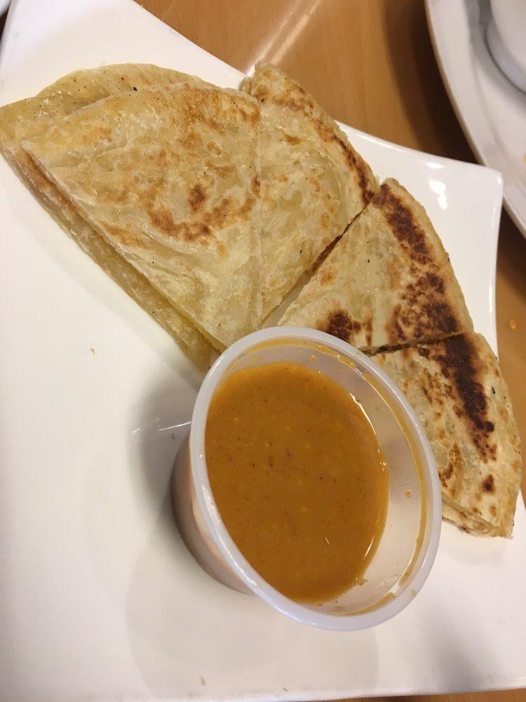 Roti Canai · Served with curry sauce. Add curry sauce for an additional charge.
