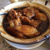 Chicken and Eggplant Clay Pot · 