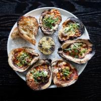 Wood Grilled Oysters · 