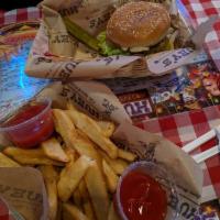 World Famous Huey Burger · 