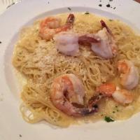 Shrimp Scampi · Sauteed in wine, garlic, lemon and butter.