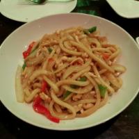 Chicken Udon Noodles · 