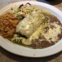 Shredded Beef Burrito · 