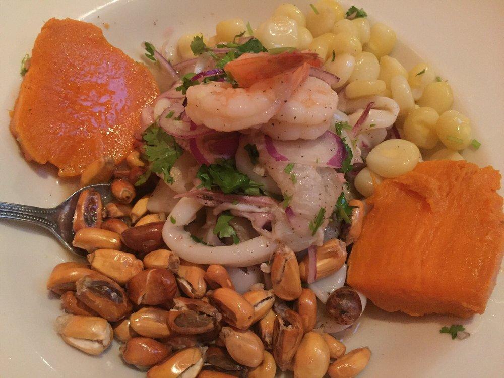El Mono · Peruvian · Latin American · Seafood · Healthy · Dinner · Salads · Vegetarian