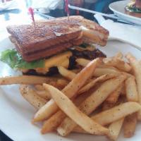 Grilled Cheese Burger · 