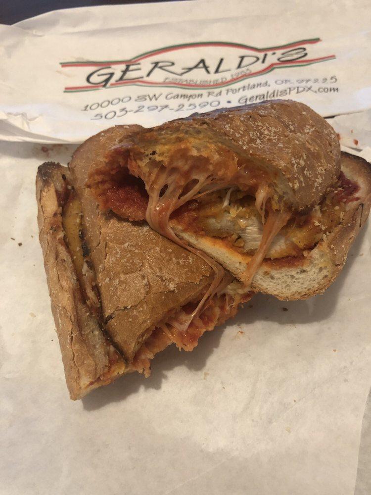 Geraldi's · Pizza · Sandwiches · Italian