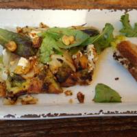 Pear and Goat Cheese Flatbread · 