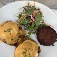 Crab Cake Benedict · 