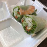 Fresh Summer Rolls · Refreshing summer rolls that are filled with shrimp, noodles, cucumber, mint, carrots, and l...