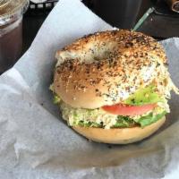 Cheese Bagel Bagel Sandwich · 