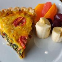 Quiche · A perfect selection if you only want 1 piece of quiche. Choose one, regular (ham) or veggie ...