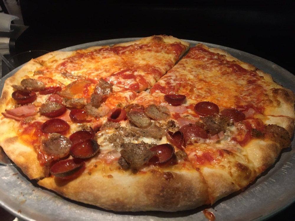 Meat Lovers Pizza · Ham, sausage, pepperoni, meatballs, pizza sauce & mozzarella.