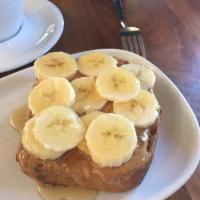 Banana and Peanut Butter Toast · 