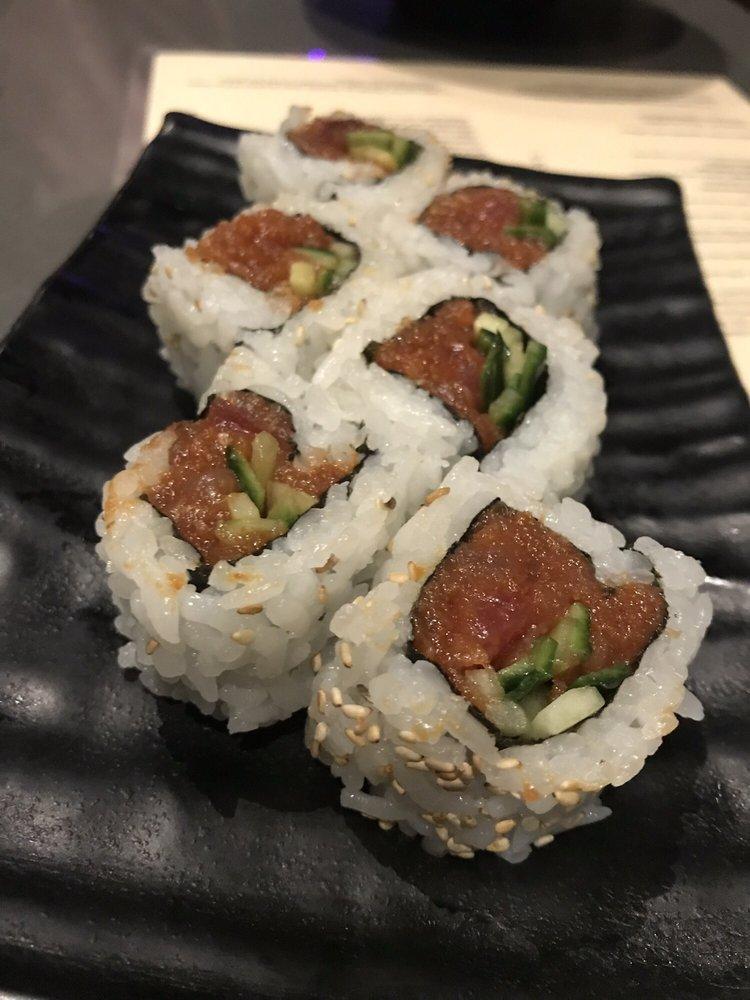 Spicy Tuna Roll · With cucumber. 