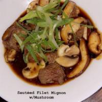 6 Oz. Sauteed Filet Mignon Steak · 