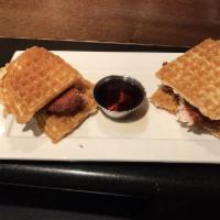 Chicken and Waffle Sliders · 