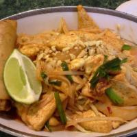 Pad Thai · Hot and spicy.